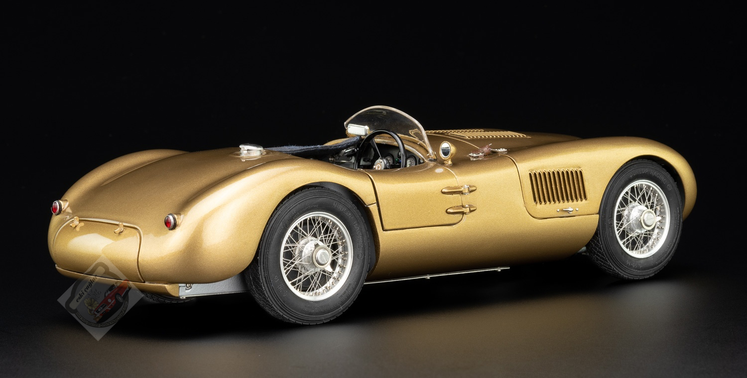 CMC Jaguar C-Type US Version 25th Anniversary Gold