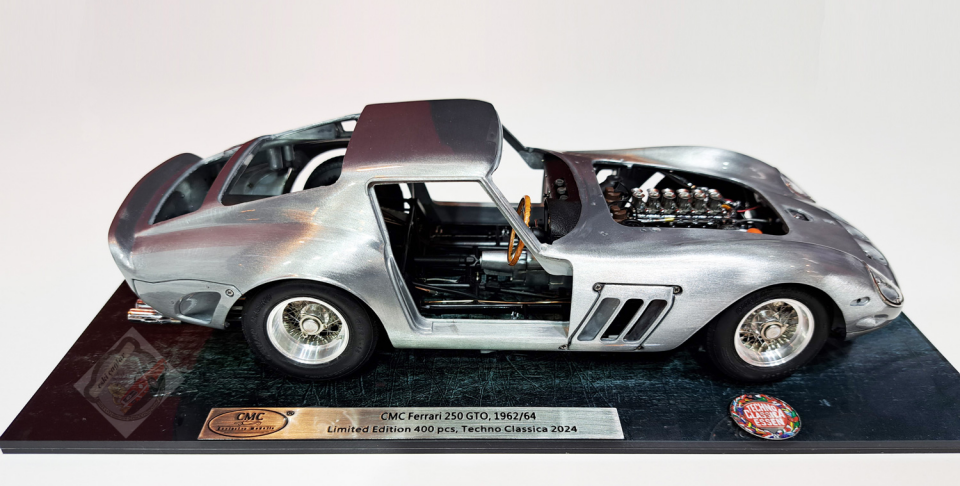 CMC Ferrari 250 GTO Clear Finish 1964 Tecno Classica 2024