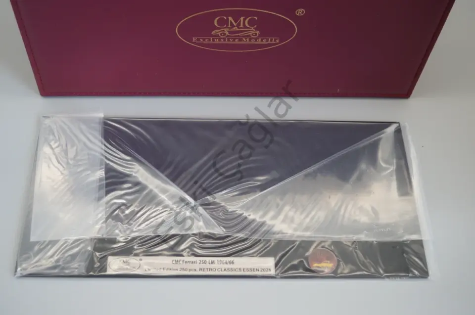 CMC 1964 Ferrari 250 LM Special Edition Retro Classics Clear Finish