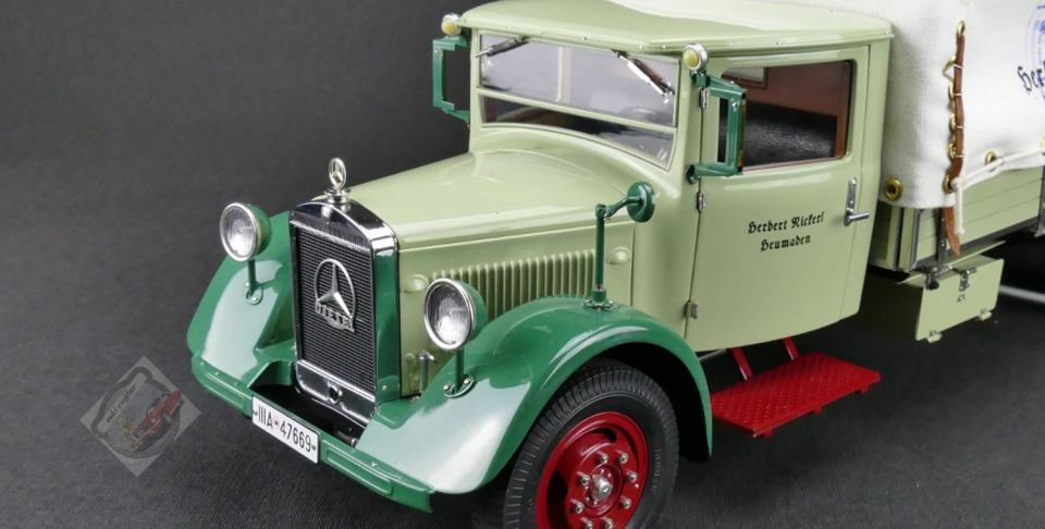 1:18 CMC Mercedes-Benz LO 2750 LKW mit Planenaufbau 1933