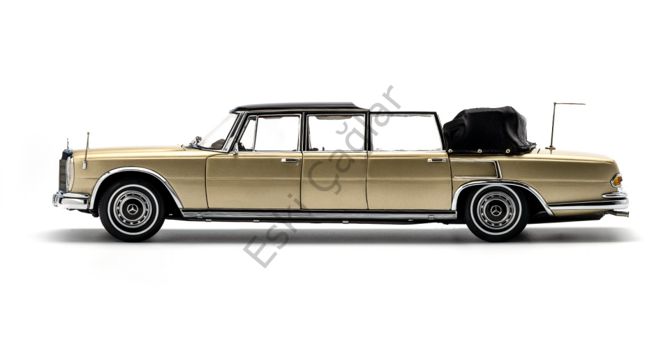 1:18 CMC 1965 Mercedes-Benz 600 Pullman W100 Landaulet Beige