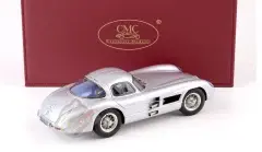 1:18 CMC 1955 Mercedes-Benz 300 SLR Uhlenhaut 1955 Blue Interior