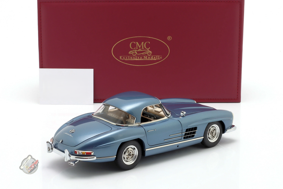 1:18 CMC Mercedes-Benz 300 SL W198 Hardtop Blue