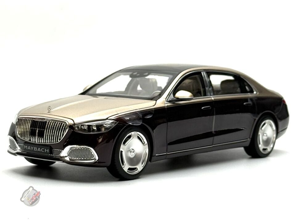 1:18 Norev Mercedes-Maybach S680 4Matic X223 Rubyred Gold