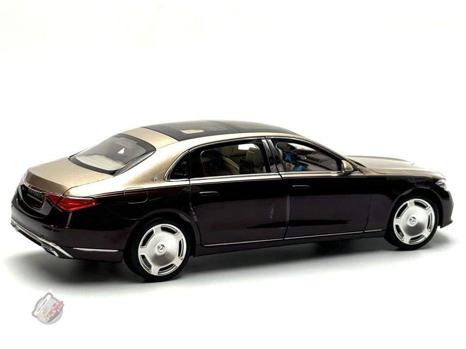 1:18 Norev Mercedes-Maybach S680 4Matic X223 Rubyred Gold