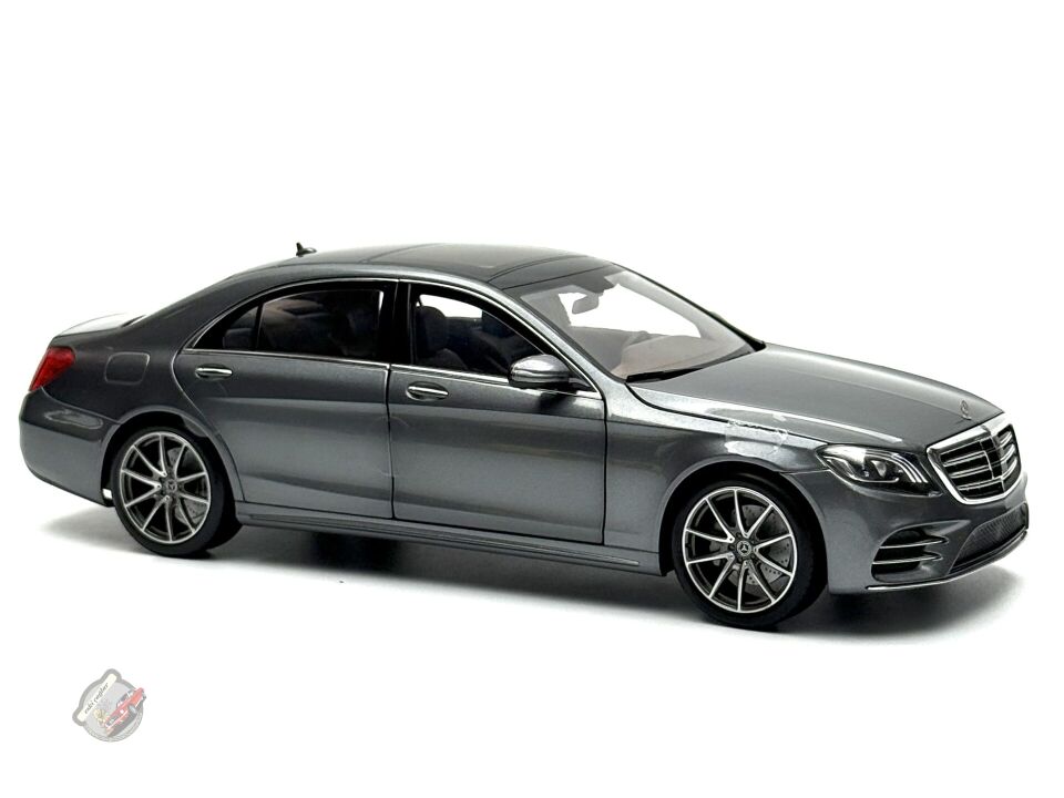 1:18 Norev Mercedes-Benz S Class W222 Facelift MOPF Selenite Grey