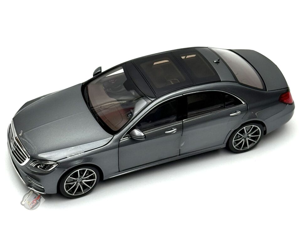 1:18 Norev Mercedes-Benz S Class W222 Facelift MOPF Selenite Grey