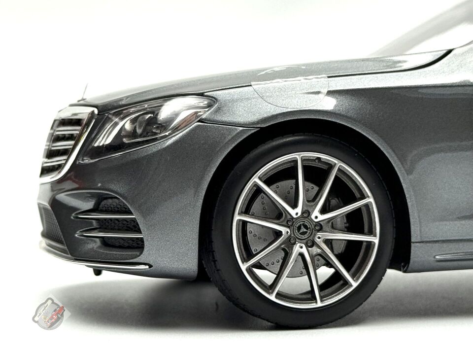1:18 Norev Mercedes-Benz S Class W222 Facelift MOPF Selenite Grey