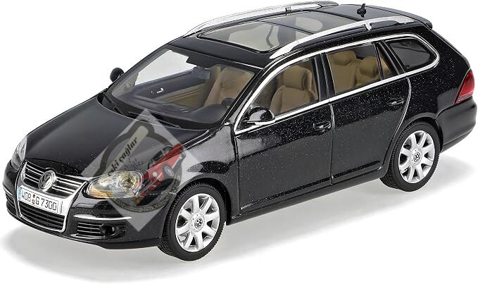 1:43 Autoart Volkwagen Golf V 5 Variant Combi Black