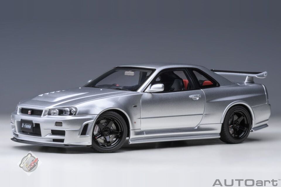 1:18 Autoart Nissan Skyline GT-R (R34) Z-TUNE 2002 Silver