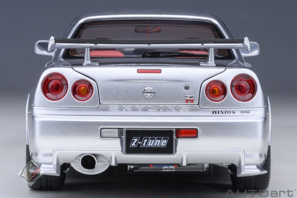 1:18 Autoart Nissan Skyline GT-R (R34) Z-TUNE 2002 Silver
