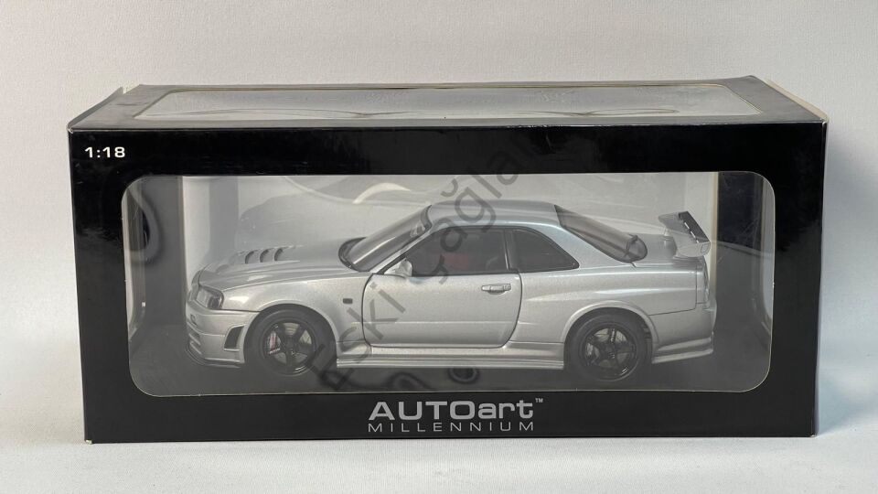 1:18 Autoart Nissan Skyline GT-R (R34) Nismo Z-Tune 2007 Silver