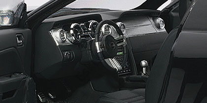 1:18  Autoart 2008 Ford Bullitt Mustang GT (Black)