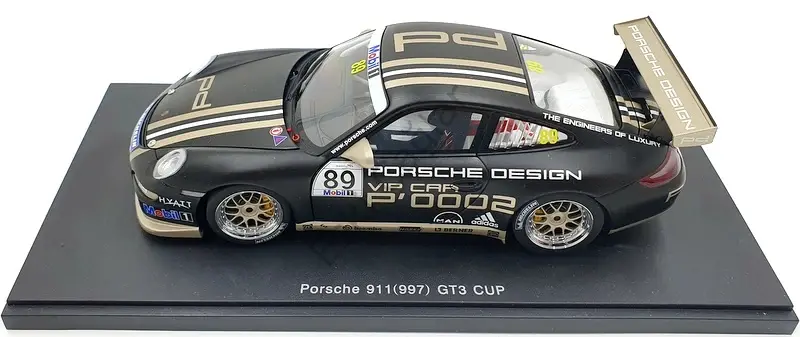 1:18 Autoart Porsche 911 997 GT3 VIP Cup 2007 #89