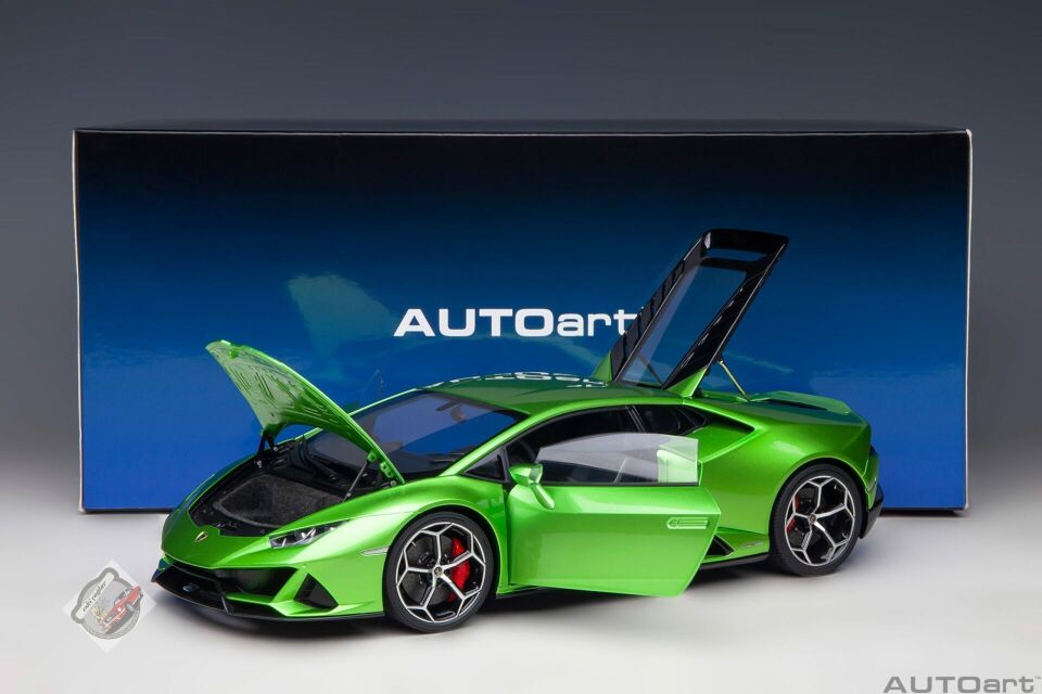 1:18 Autoart Lamborgini Huracan Evo 2018 Selvans Green