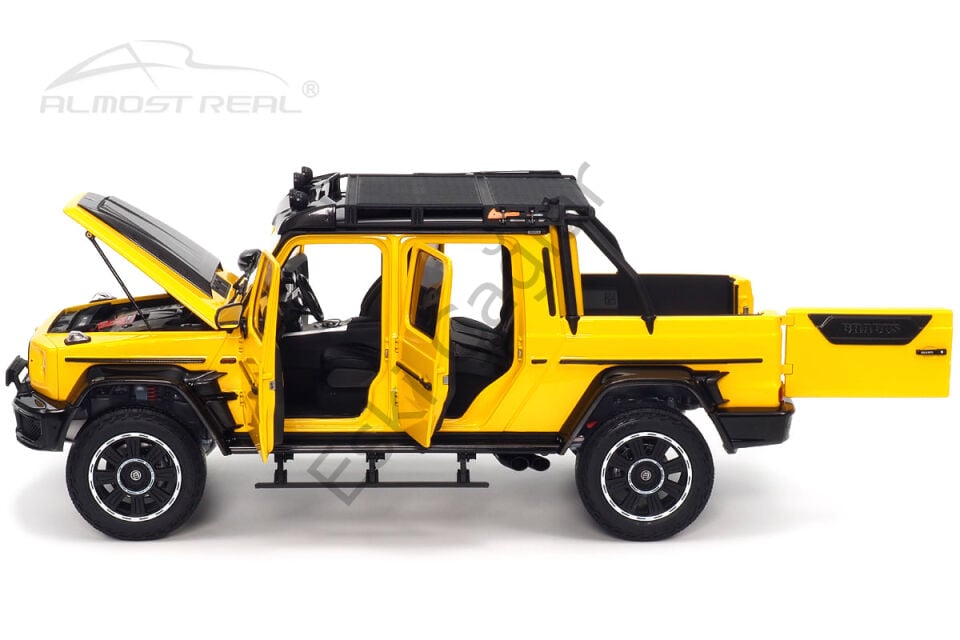 1:18 Mercedes Benz G Class AMG G63 Brabus Adventure Package Yellow