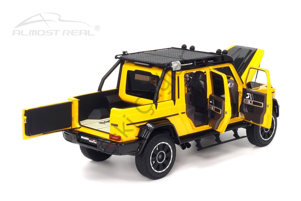 1:18 Mercedes Benz G Class AMG G63 Brabus Adventure Package Yellow