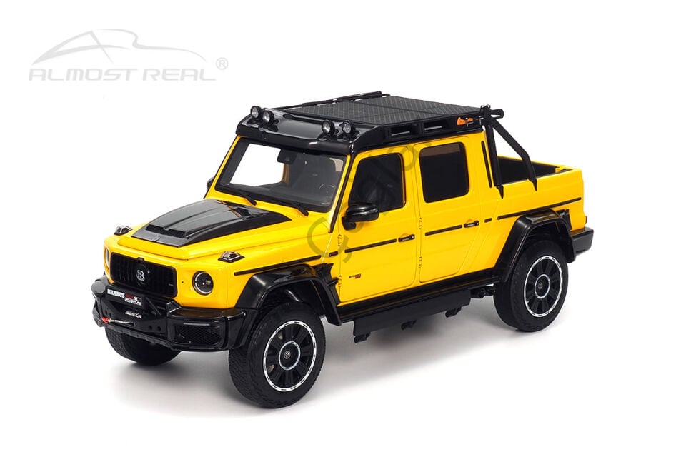 1:18 Mercedes Benz G Class AMG G63 Brabus Adventure Package Yellow