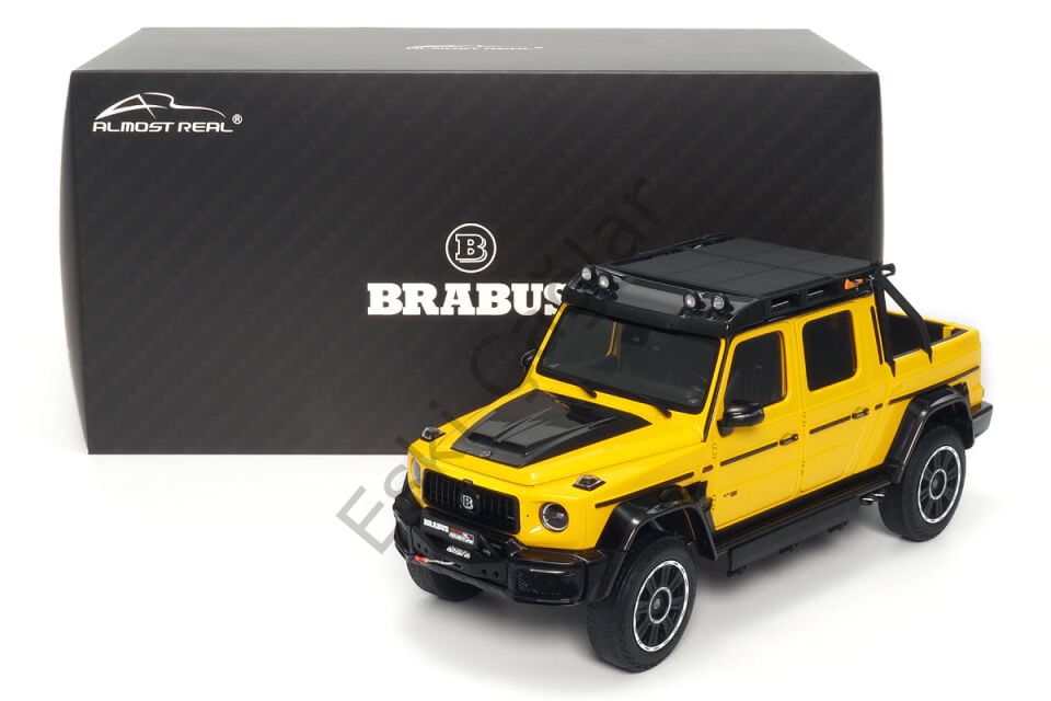1:18 Mercedes Benz G Class AMG G63 Brabus Adventure Package Yellow