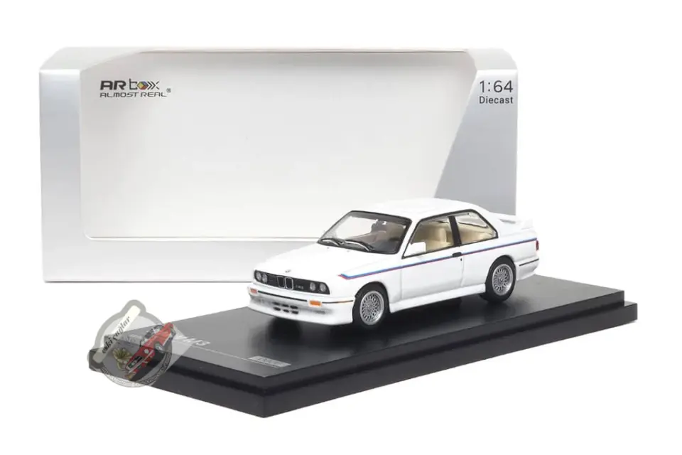 1:64 Almost Real BMW M3 E30 White