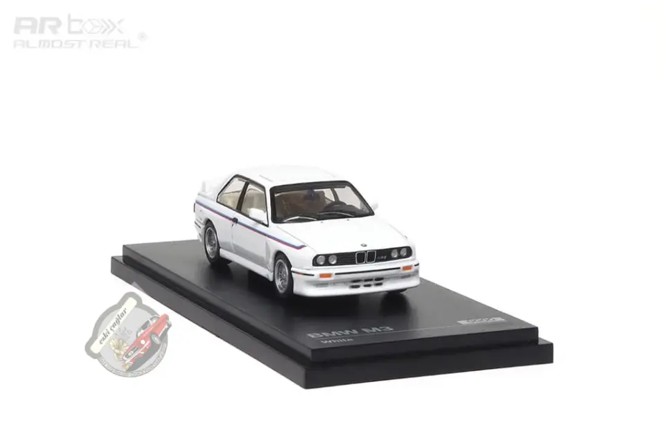 1:64 Almost Real BMW M3 E30 White