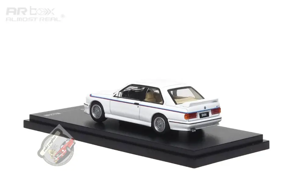 1:64 Almost Real BMW M3 E30 White