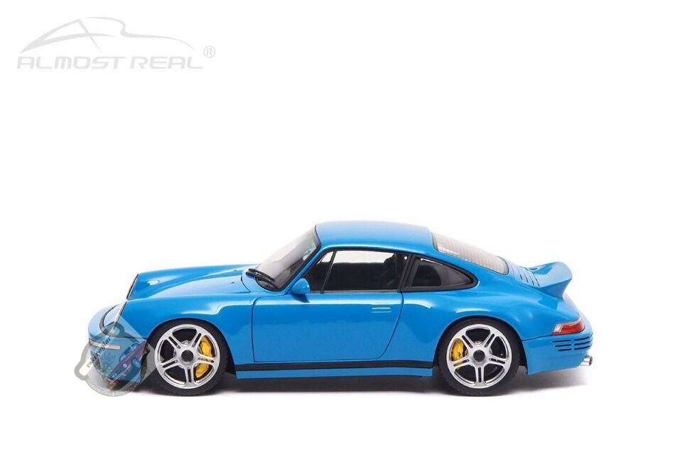 1:18 Almost Real Porche 911 (964) Ruf Scr Coupe 2018 Maxico Blue