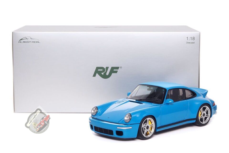 1:18 Almost Real Porche 911 (964) Ruf Scr Coupe 2018 Maxico Blue