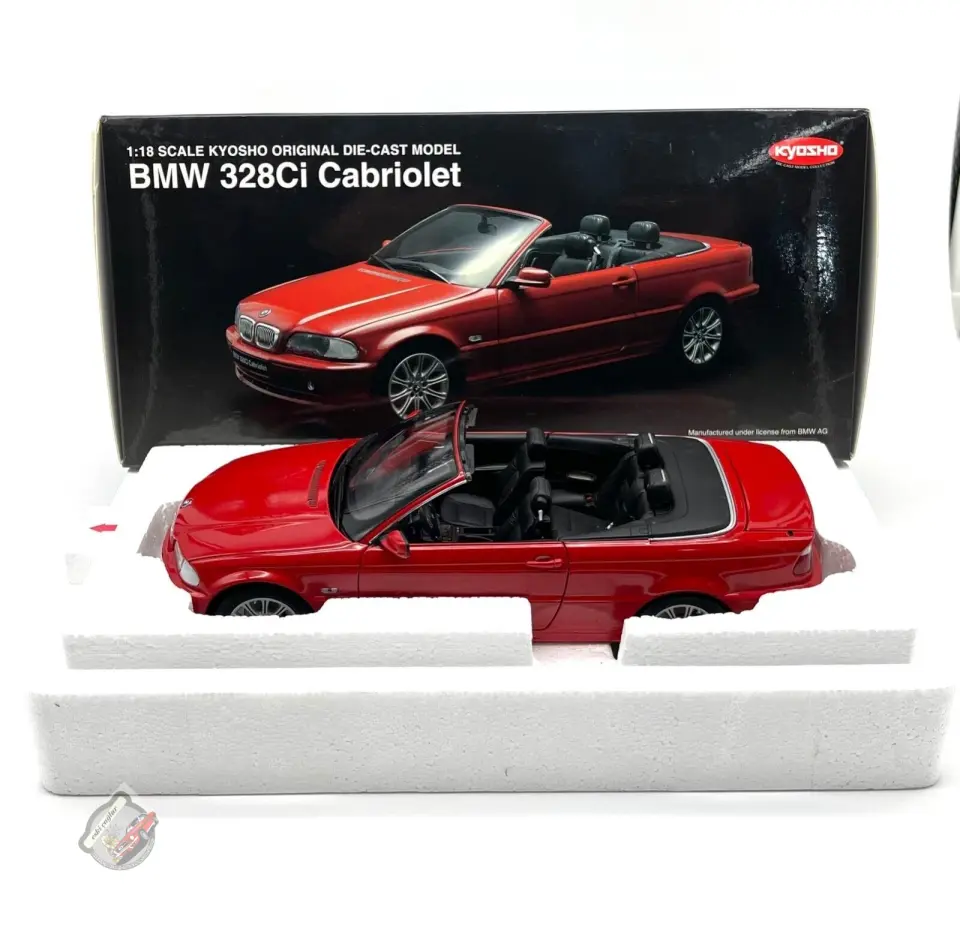 1:18 Kyosho bmw 328 Ci Cabriolet Red