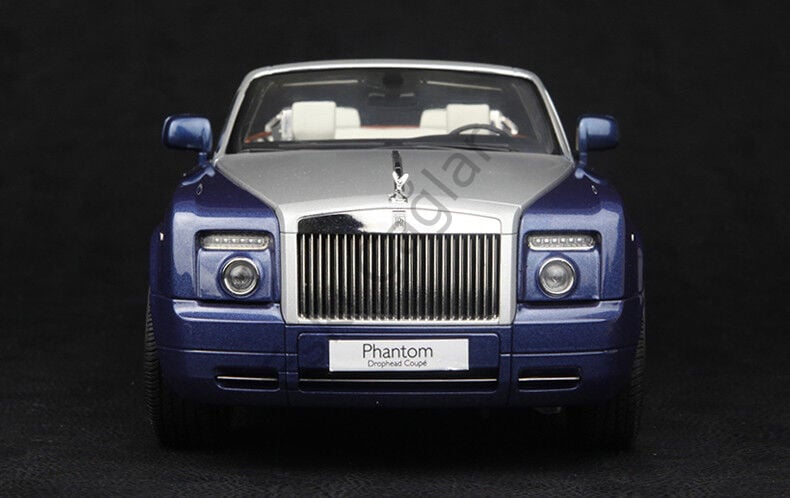1:18 Kyosho Rolls Royce Phantom Drophead Coupe Metropolitan Blue