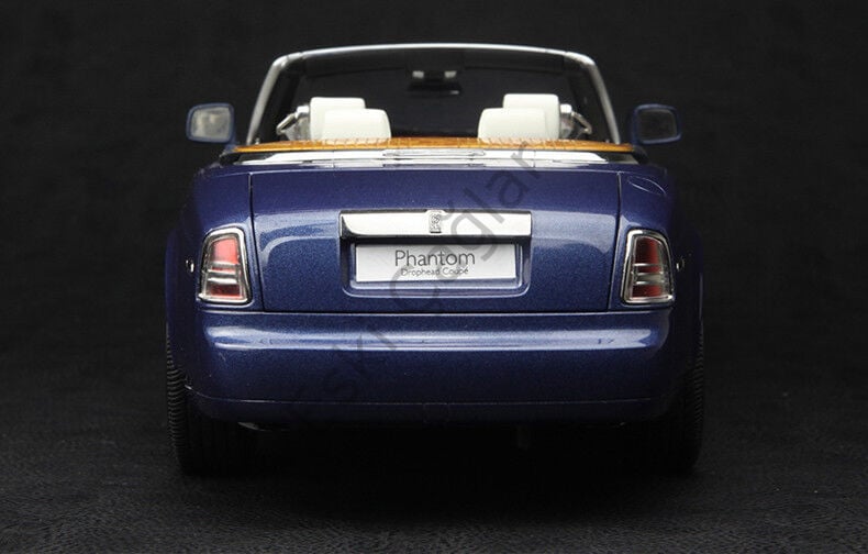 1:18 Kyosho Rolls Royce Phantom Drophead Coupe Metropolitan Blue