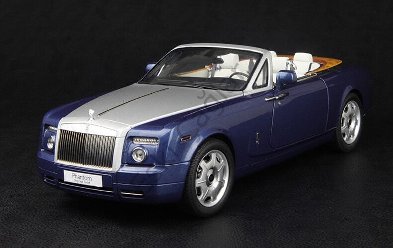 1:18 Kyosho Rolls Royce Phantom Drophead Coupe Metropolitan Blue