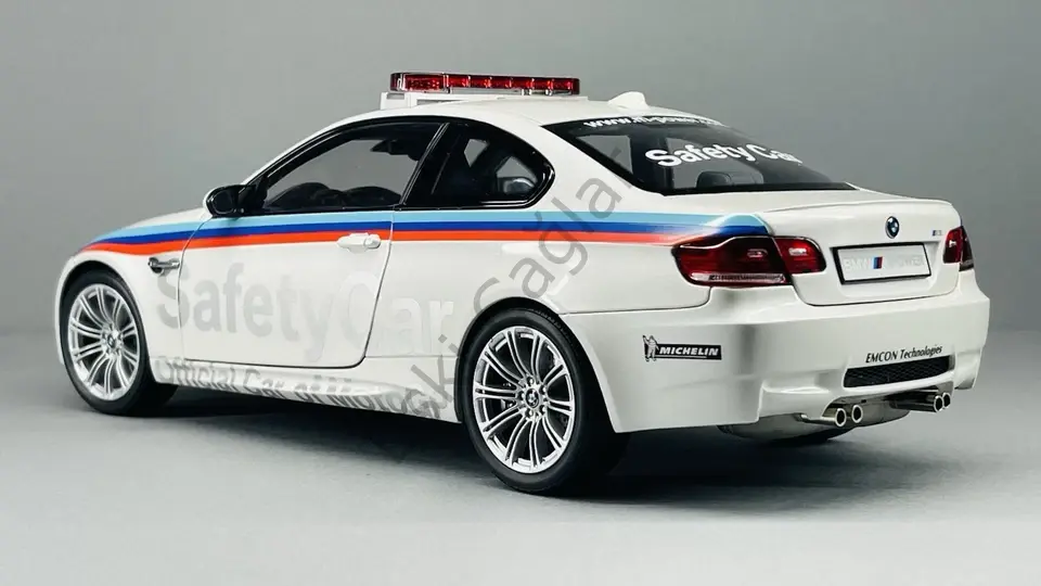 1:18 Kyosho BMW M3 Coupe MOTO GP 2008 SAFETY CAR