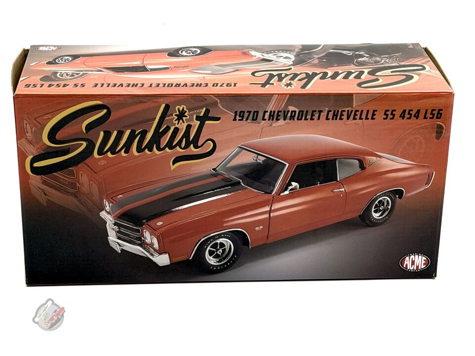 1:18 Acme Chevrolet Chevelle SS 454 LS6 Sunkist