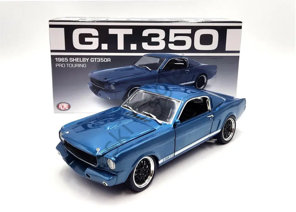 1:18 Acme 1965 Ford Shelby GT350 R Pro Touring Blue
