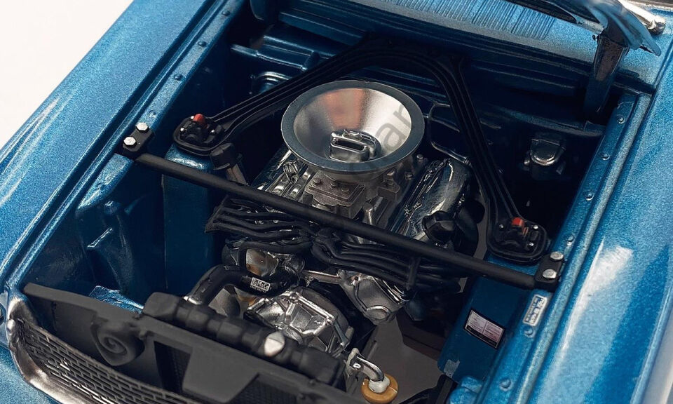 1:18 Acme 1965 Ford Shelby GT350 R Pro Touring Blue