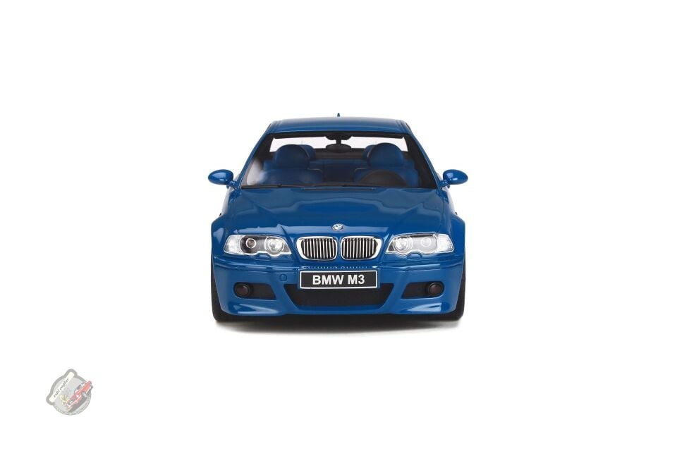 1:18 Otto Model BMW E46 M3 V2 (Laguna Seca Blue) Resin Car Model Recine