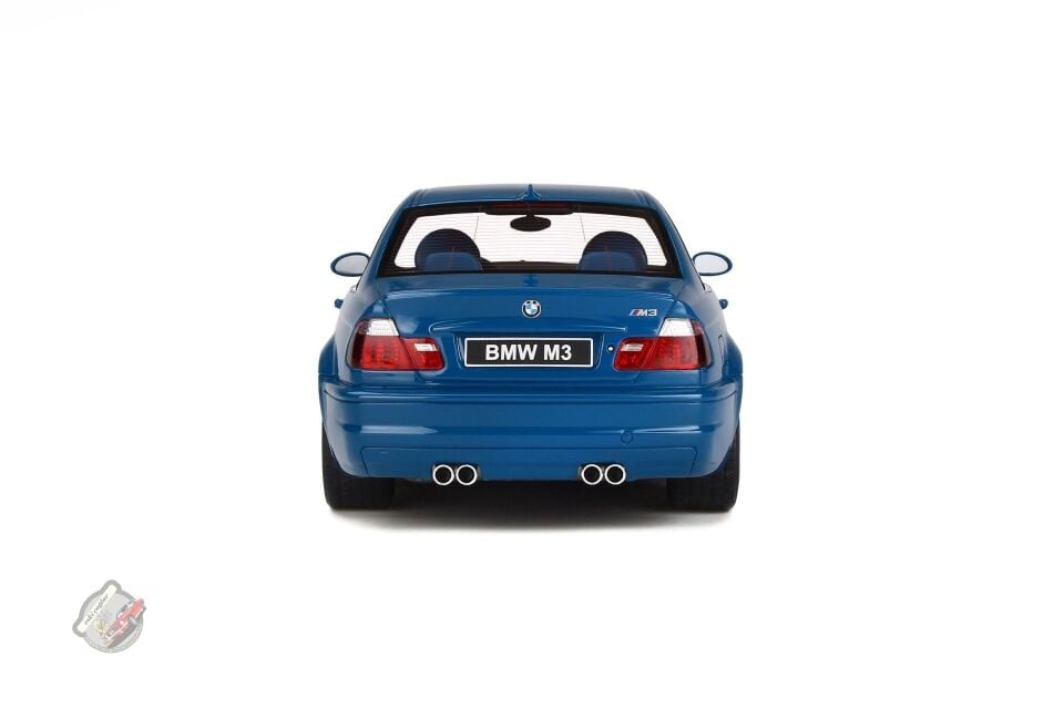 1:18 Otto Model BMW E46 M3 V2 (Laguna Seca Blue) Resin Car Model Recine