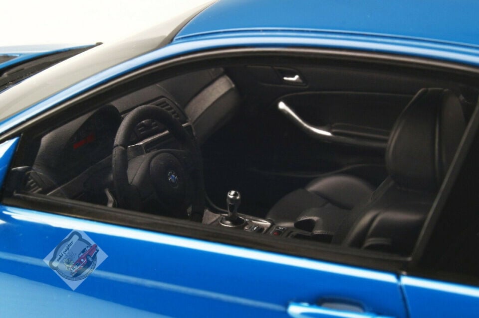 1:18 Otto Model BMW E46 M3 V2 (Laguna Seca Blue) Resin Car Model Recine