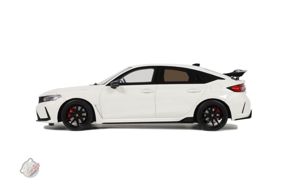 1:18 Otto Model Honda Civic Type R 2023 Championship White Recine