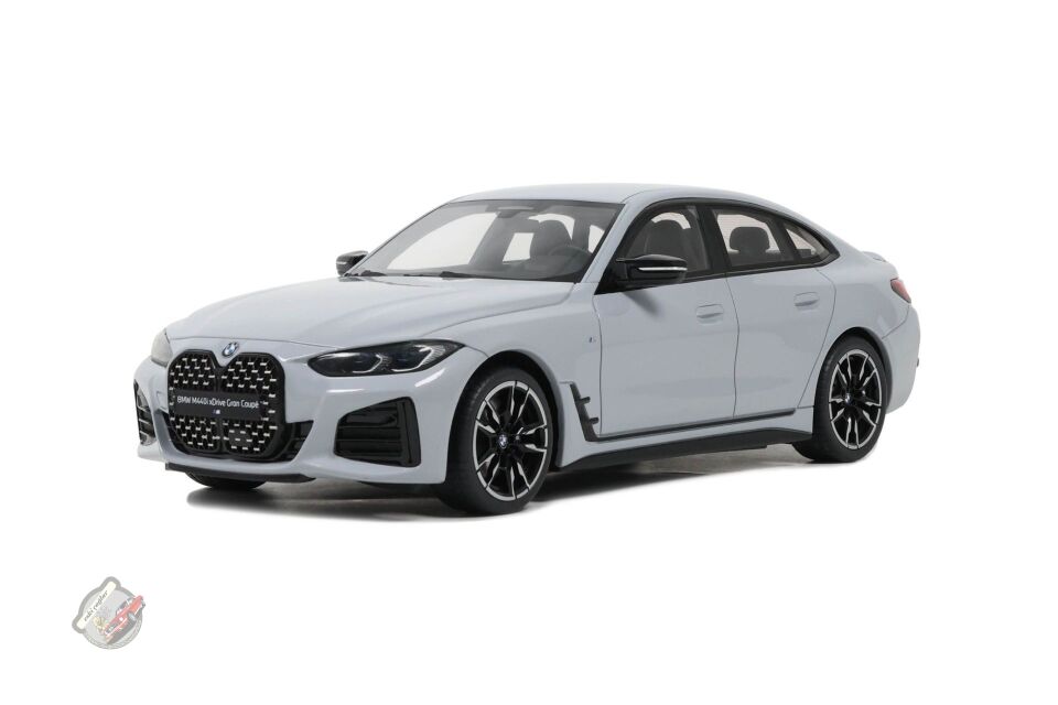 1:18 Otto Model BMW 4 Series M440İ X Drive Gran Coupe 2021 Brooklyn Grey Met Recine