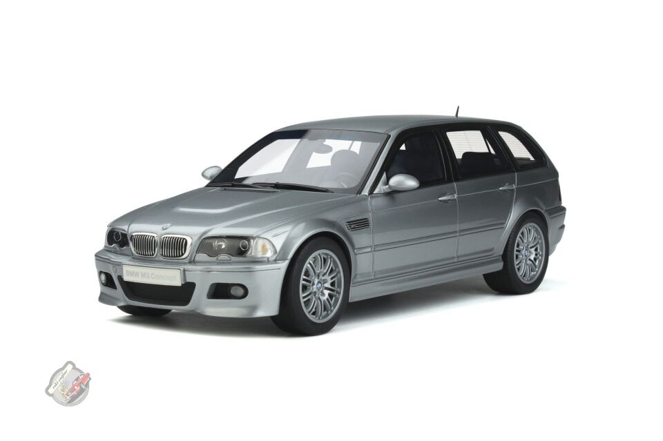 1:18 Otto Model 2000 BMW E46 Touring M3 Concept Chrome Shadow Met Recine