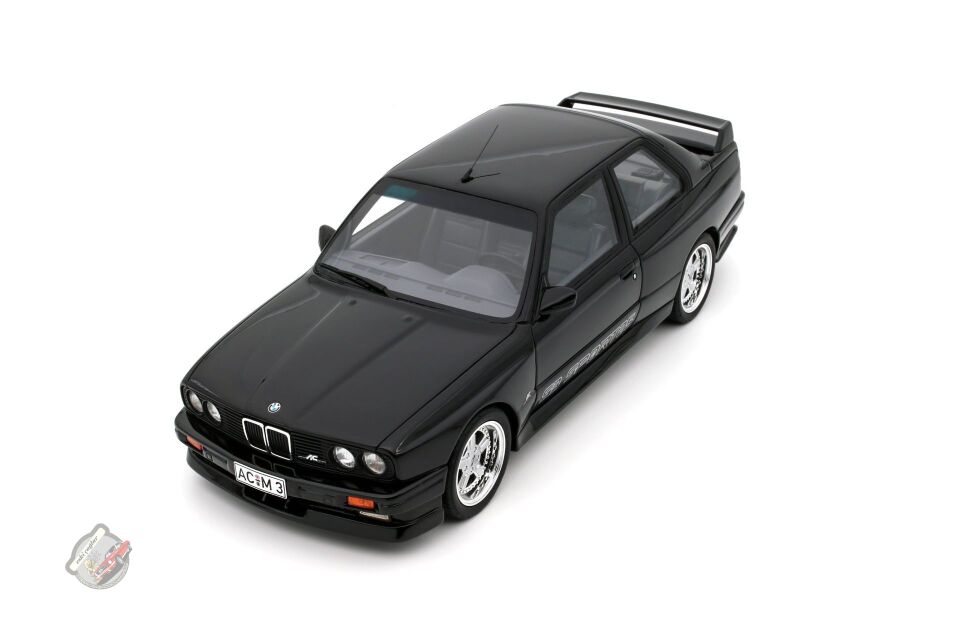 1:18 Otto Model 985 BMW E30 AC Schnitzer ACS3 Sport 2.5 Black Recine