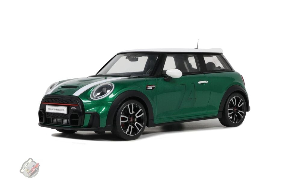 1:18 Otto Model  2023 Mini Cooper F56 JCW #74- IV British Racing Recine