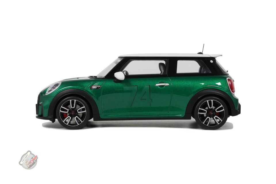 1:18 Otto Model  2023 Mini Cooper F56 JCW #74- IV British Racing Recine