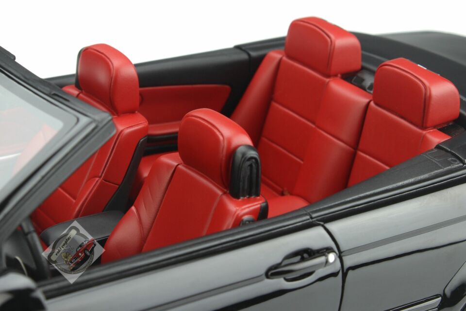 1:18 Otto Model BMW E46 M3 Convertible Jet Black (2004) Recine