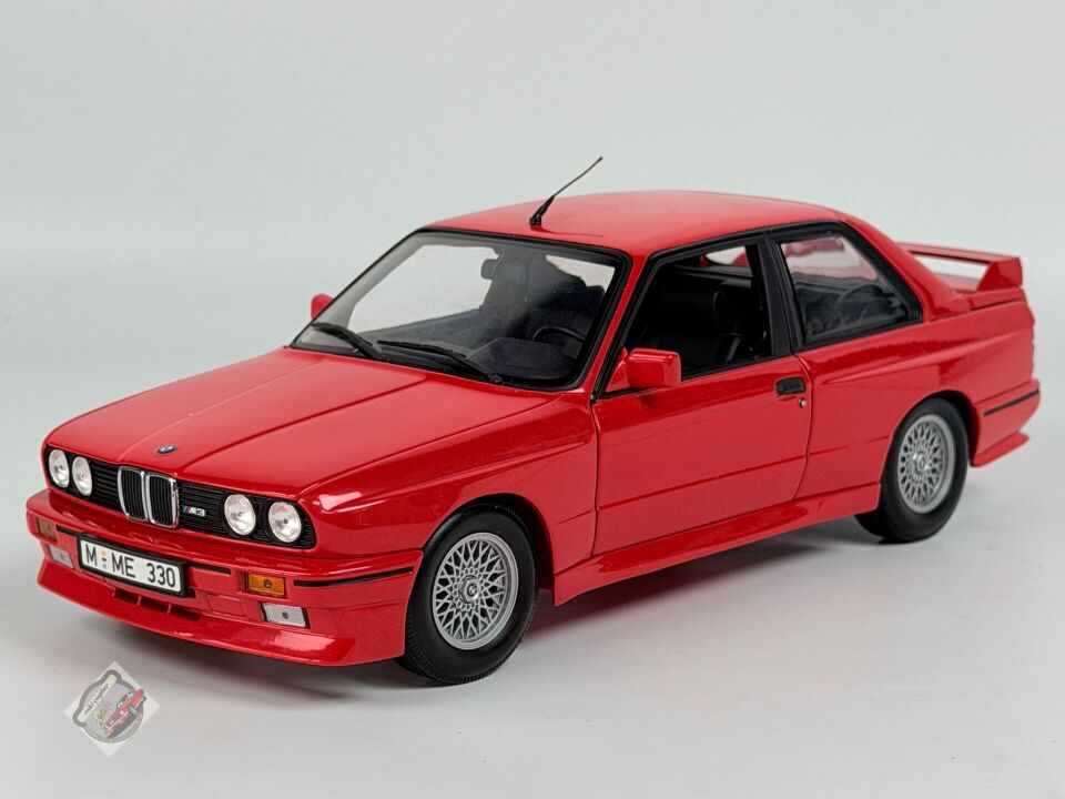 1:18 Minichamps Bmw E30 M3 Street Version Red