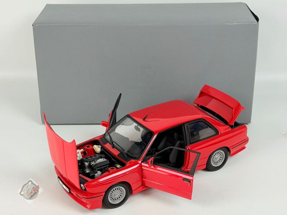 1:18 Minichamps Bmw E30 M3 Street Version Red