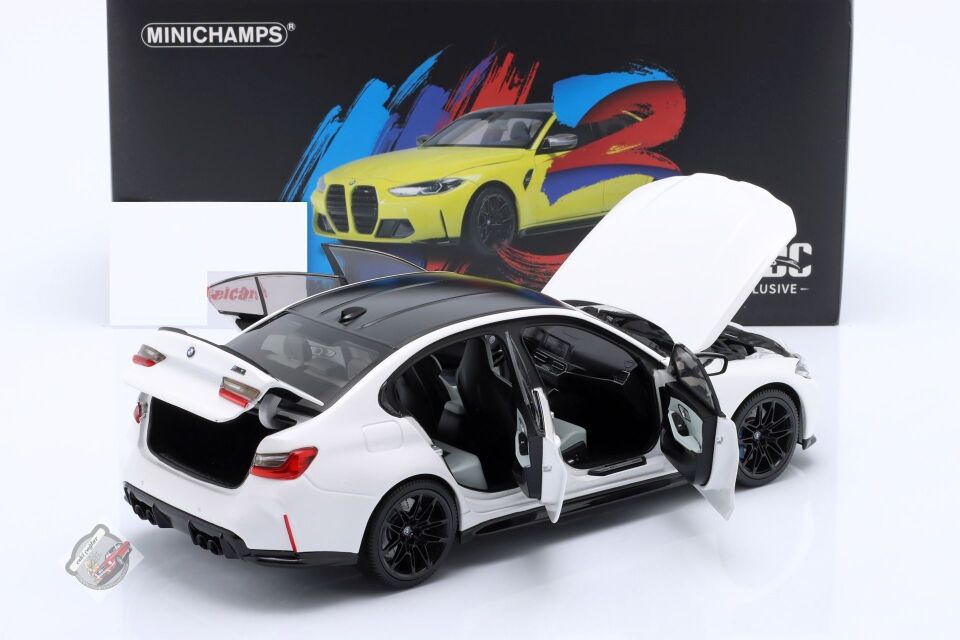 1:18 Minichamps BMW 3 Series M3  (G80) 2020 White
