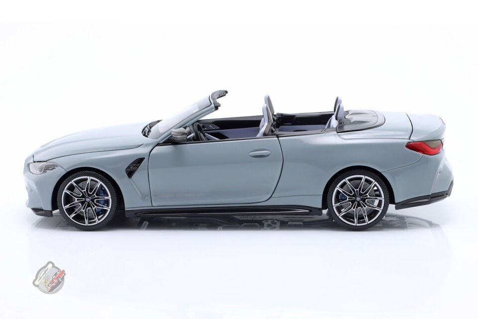 1:18 Minichamps BMW 4 Series M4 (G83) Cabriolet 2020 Nardo Grey